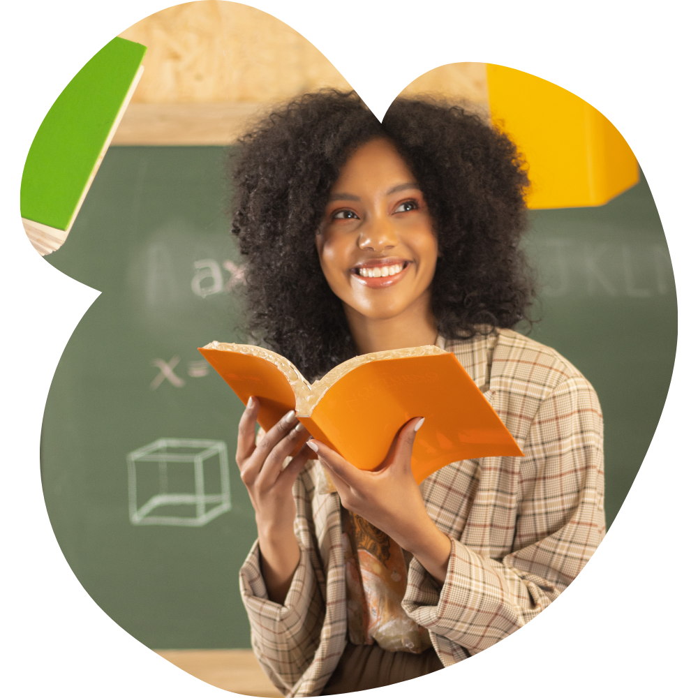 Visual da plataforma Imaginie para professores