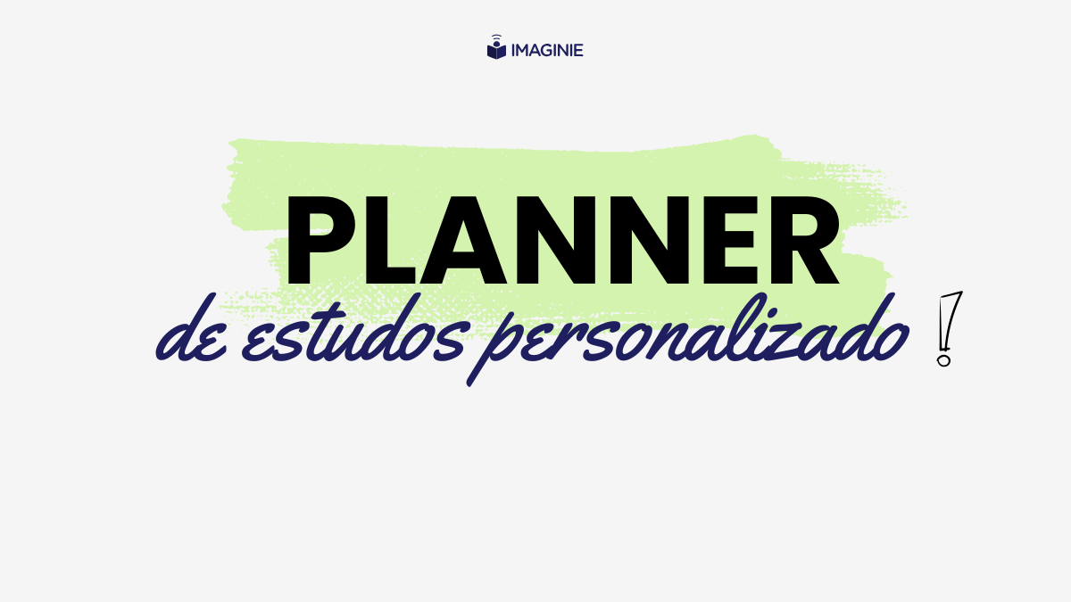 Capa do planner de estudos
